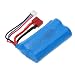 Produktbild Goolsky 7.4V 1500mAh Batterie mit T Stecker für FEIYUE FY-03 Wltoys 12428 RC Auto