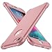 Produktbild iPhone 8 Hülle, iPhone 7 Hülle, mit [2 Stück Panzerglas Schutzfolie] ORETech Hybrids Handyhülle für iPhone 7 8 Ultra Dünn Schutzhüllen Matt Harte PC + TPU Gummipuffer für iPhone 7 8 Case 4.7 Rose Gold