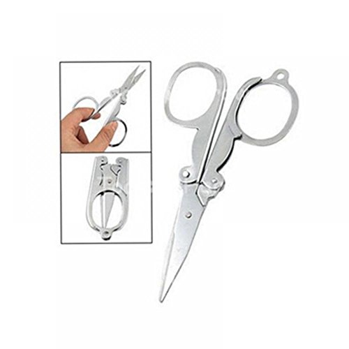 GOOTRADES 2 Stk/10 Stk EDC Faltscheren Pocket Travel Kleine Cutter Crafts (2 Stk) - 5