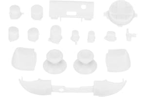 HEAYZOKI Controlador de Juego Completo Juego de Botones Manijas de Repuesto Kits de Accesorios, Controlador de Juegos para Reemplazar Botones Accesorios de Manija para Xbox Series X, para Xbox Series S(blanco)