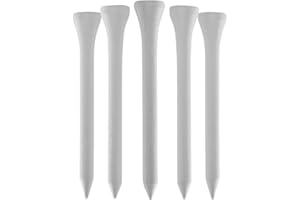 TH Golf 1000 Pcs 70mm 2 3/4 inch Bamboo Golf Tees | Multiple Colour Options | Eco Friendly & Sustainable Strong Bamboo