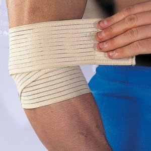 Elbow Compression Wrap Stabilizer Support Strap Foot Bandage Strain Sprain Joint