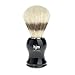 hjm - MÜHLE shaving brush, pure bristle, handle material plastic black