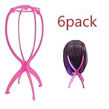 💗Flexibles und haltbares Material - Kunststoffmaterial, leicht und dünn, sehr robustes Material gewährleistet lange Nutzungsdauer. Massiver Ständer zum Trocknen einer frisch gewaschenen Perücke.