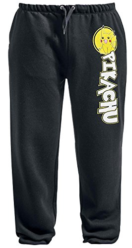 Price comparison product image Pokemon Pikachu Tracksuit Trousers black XL