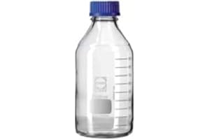 neoLab E-2059 flacons de laboratoire ecoLab avec anneau verseur et bouchon à vis, Duran GL 45, volume nominal 500 mL