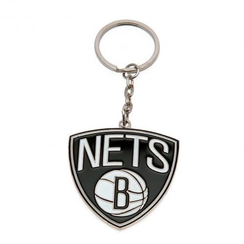 NBA Brooklyn Nets - Porte-clé métallique officiel