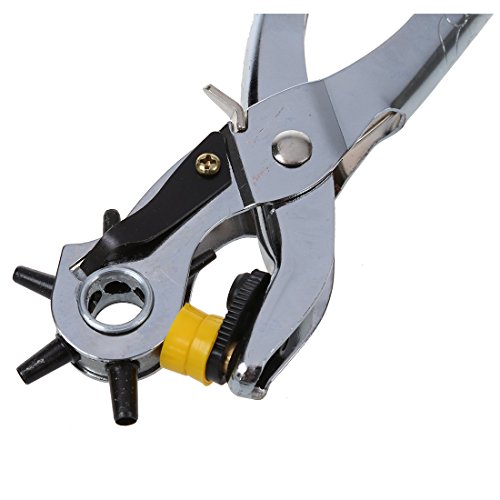 SODIAL(R) Guertel Multifunktion Leder Locher Werkzeug - 5