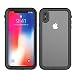 Produktbild TOTOOSE iPhone XS Max Waterproof Case IP68 Certified Snowproof Dirtproof Cell Phone Cases Cover Shockproof Waterproof Case Replacement for iPhone XS Max Black