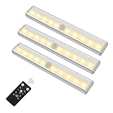 ☼DE PILAS - La luz nocturna del sensor de movimiento funciona con 4 pilas AAA (no incluidas).