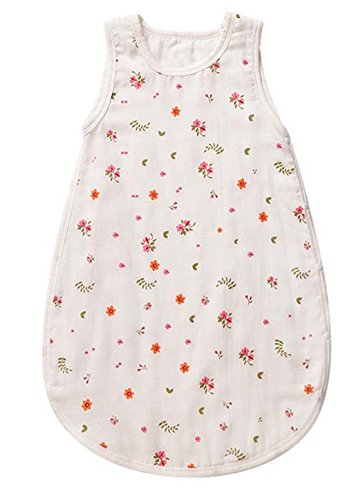Chilsuessy Baby Sommer Schlafsack Kinder Schlafsäcke 0.5 Tog aus Musselin