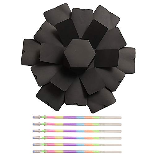 Gosear Scatola Esplosiva, Explosion Gift Box Divertente Album di Foto Fai-da-Te a 5 Strati La Scatola Esplosiva con 20PCS Foto per Matrimonio Compleanno Anniversario San Valentino