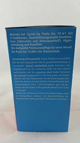 Cristal Monats-Set Quick-Up Pools bis 10 m³, 0,6 kg - 2