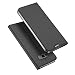 Produktbild Samsung Galaxy S8 Hülle Flip Case PU Leder Tasche Schutzhülle Lederklapp Hülle Moonmini® Bookstyle Klapphülle Wallet mit Kartenfach und Ständer Stoßfest Anti-Rutsch hülle für Samsung Galaxy S8 Grau