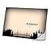 Produktbild Voyage Budapest, Hungary, Skin-Aufkleber Folie Sticker Laptop Vinyl Designfolie Decal mit Ledernachbildung Laminat und Farbig Design für Laptop 14"