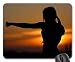 Produktbild Mouse Pads - Karate Sunset Fight Sports Silhouette Resistance
