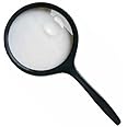 Ekdant Magnifier Magnifying Glass Hand Magnifier Handheld 100 mm