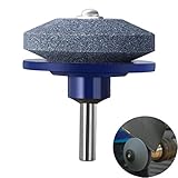 kraft werkzeuge bohrmaschine Die raue Oberfläche hilft Ihnen, die Klinge einfach und schnell zu schärfen. Es ist ein guter Helfer für Rasenmäher und Rasentraktoren.