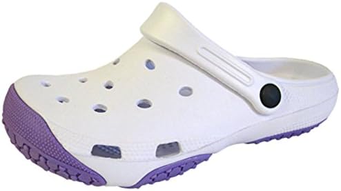 Womens Ladies Clogs/White Nursing Hospital Gardening Beach Holidays Shoes