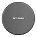 Produktbild Fast Wireless Ladegerät, Wireless Charger, Kabelloses Ladegerät, Drahtlose Induktive, Induktion Ladegerät für iPhone X/ iPhone 8/ 8 Plus,Samsung Galaxy S9/ S9 Plus/ S8/ S8 Plus/ Note 8/ S7/ S7 Edge und weitere (Grau)