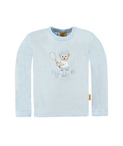 Steiff Boy's Shirt -  Blue - 9-12 Months