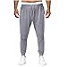 Produktbild Karinao Herren Hosen Chino Jeans Fitness Sport Trekking Stretch Freitzeithose Streetwear Hosen Short für Herbst Winter Frühling Alle Jahreszeiten (XL,Grau)