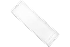 Anakel Home Ersatz-Lichtdiffusor für Dunstabzugshaube KE0001537, kompatibel mit Fagor Edesa und Aspes I Dunstabzugshauben Deflektor | 15,5 x 5 cm