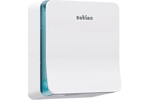 ‎SATINO Satino HYGINITY Papierhandtuchspender für Z Falz & V Falz Papierhandtücher - Made in Germany – Handtuchspender für PT3, PT4 & H3 Handtuchpapier mit Füllstandsanzeige - für Gewerbe & Industrie