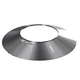 Schornstein, Wandblende, Edelstahl, ø 160 mm (220 mm)...