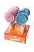 Produktbild Spiral Lolly rosa und blau Display Menge:Display
