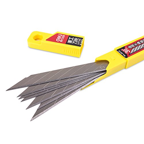 Deli SK5 30° 50x Klingen, 9mm – für Folierer- Grafikmesser / Folienmesser / Car wrapping knife, Cuttermesser - 3