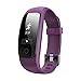Produktbild samLIKE St16 Smart WatchHeart Rate MonitorGPSFitness Activity TrackerDie coolste Smartwatch dieses Jahr  ( Lila)