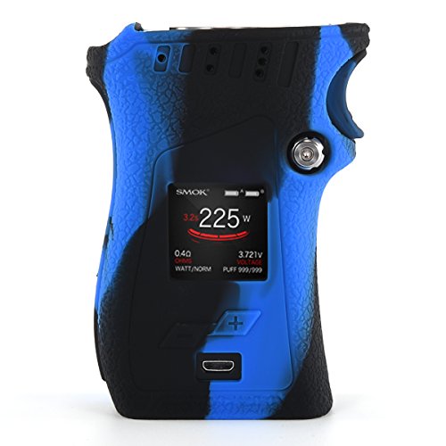 ovuul Carcasa de Silicona para Smok mag Kit 225 W Mod (Mano Izquierda), Resistente al Desgaste y Suave de Cigarrillo Sleeve