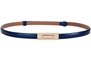 Oyccen Femme Ceintures en Cuir Réglable Sangle de Taille Robe Décoration Ceinture Fine