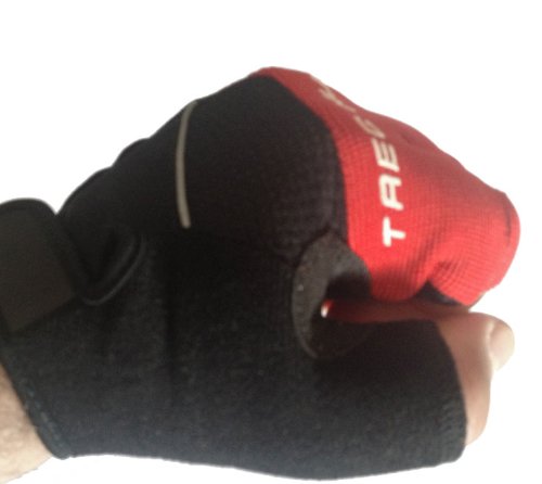 Mammoth XT Fingerlose Gel Gepolsterte / Stoßdämpf Technologie Handschuhe – Gewichtheben / Radfahren / Rudern / Training Fäustlinge - 3