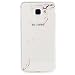 Produktbild MUTOUREN Samsung Galaxy A3 (2016) SM-A310F Handyhülle Schutzhülle Hülle Case Transparent Durchsichtig TPU Kristall Clear Case Backcover Anti-Fingerprint Bumper Slimcase-Blumen Rosa