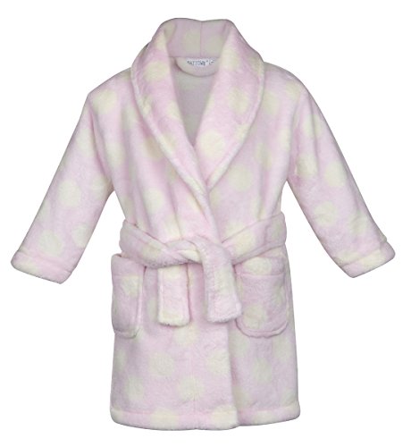 Baby Girls Printed Fleece Robe (6/12 months)
