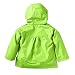 Arrowhunt Baby Girls' Cute Floral Printed Waterproof Hooded Coat Raincoat Green