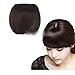 2014 Popular Full Bangs Pieces Clip in on Hair Extensions Brazilian Bang