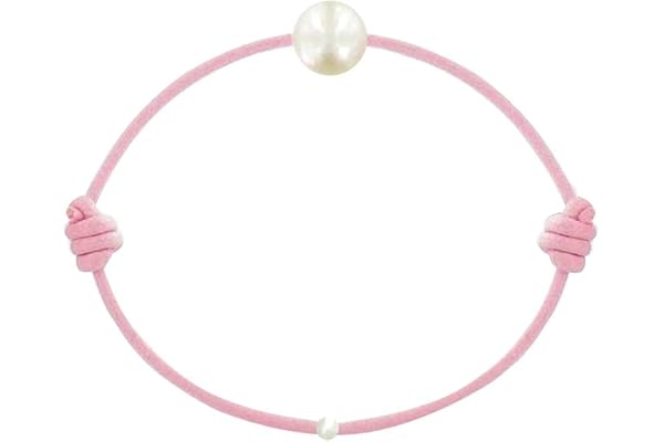 LES POULETTES BIJOUX - Bracelet Enfant La Perle Blanche des Petites Poulettes - Classics