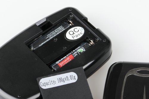 Quantum Abacus AS Professional: digitale Präzisionswaage / Briefwaage / Feinwaage / Goldwaage / Taschenwaage 100g/0.01g, Mod. AS 100g/0.01g DE - 4