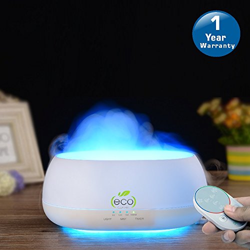 TESCO Cloud Mist air humidifier, aroma diffuser with multi color lamp