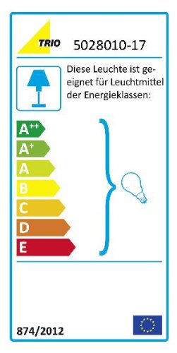 Trio 5028010-17 Schlauch-Klemmleuchte multicolor - 2