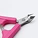 Five Season Red Rubber Handle Cuticle Nipper Nail Art Clipper Cutter
