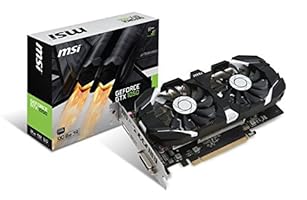 MSI GeForce GTX 1050 2GT OC 2GB Nvidia GDDR5 1x HDMI, 1x DP, 1x DL-DVI-D, 2 Slot Afterburner OC, Nvidia G-Sync, Grafikkarte