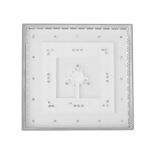 Getek square 8 „Zoll LED Duschkopf mit Temperatur Sensor Duschkopf mit 3 facher Farbverstellung - 5