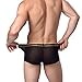 Produktbild Flyyfree Jacquard Ice Seide sexy Herren Unterwäsche männlichen underpant Mann Boxer Breathable Eis Seide Größe L XXXL schwarz L
