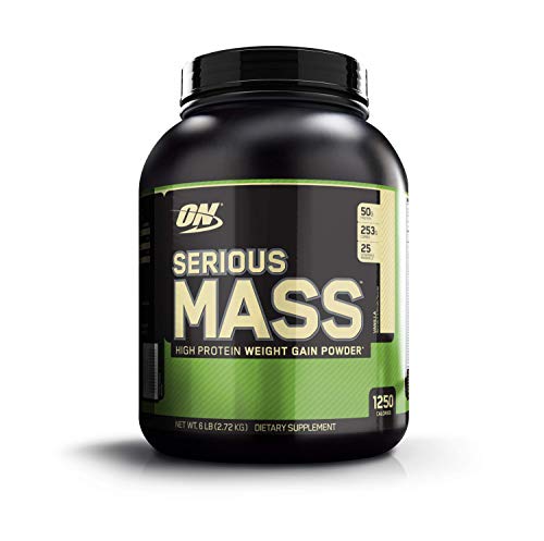 Optimum Nutrition Serious Mass Ganador, Vainilla - 2721 g