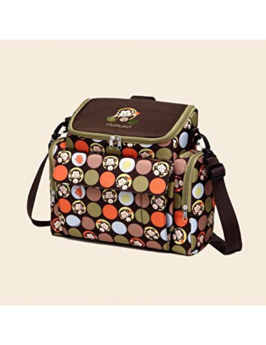 Preisvergleich Produktbild KHBHJ Wickeltasche Tragbare Kinderstuhl Tasche Kindersitz Mode Mama Mutterschaft Wickeltasche Babypflege Kinderwagen, AFFE