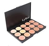 LyDia® UK STOCK 15 Nude Colours Cream Concealer/Highlight/Face Contour Camouflage Palette Dull/Redness Skin/Black Circle kit set #2